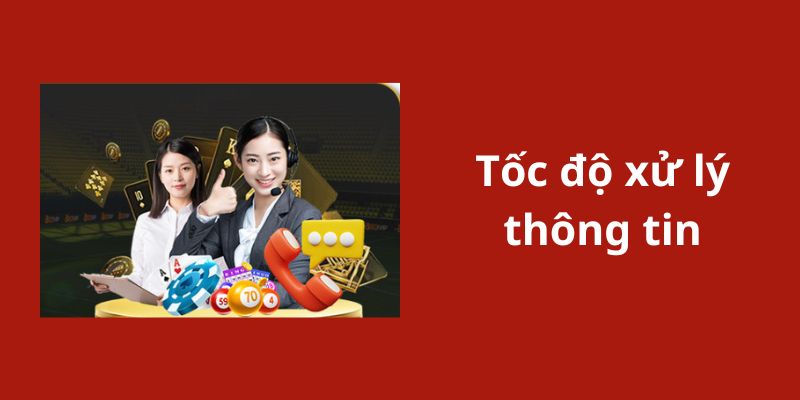 Tốc độ xử lý thông tin nhanh khi đăng ký MB66